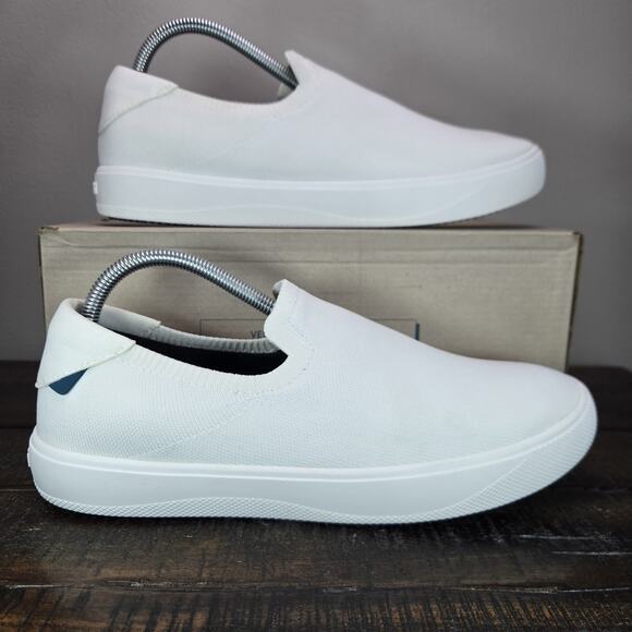 NEW Vessi Boardwalk Slip On Mens Size 9 Waterproof Shoes Sneakers Sail White main image 6